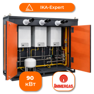 Газовый котел наружного размещения 90 кВт тройной Immergas ТГН-ИКА-Эксперт-1-90-IT30-K-HSBN